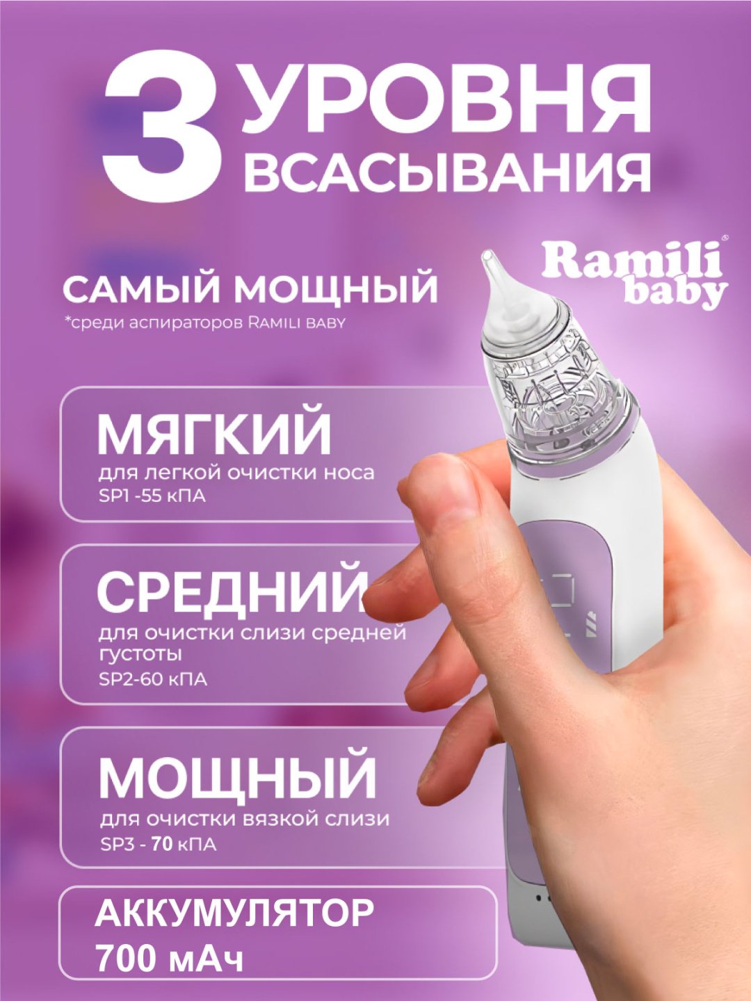 Аспиратор Ramili AN350 Medical электронный - ForteMarket Аспиратор Ramili AN350 Medical электронный купить,0