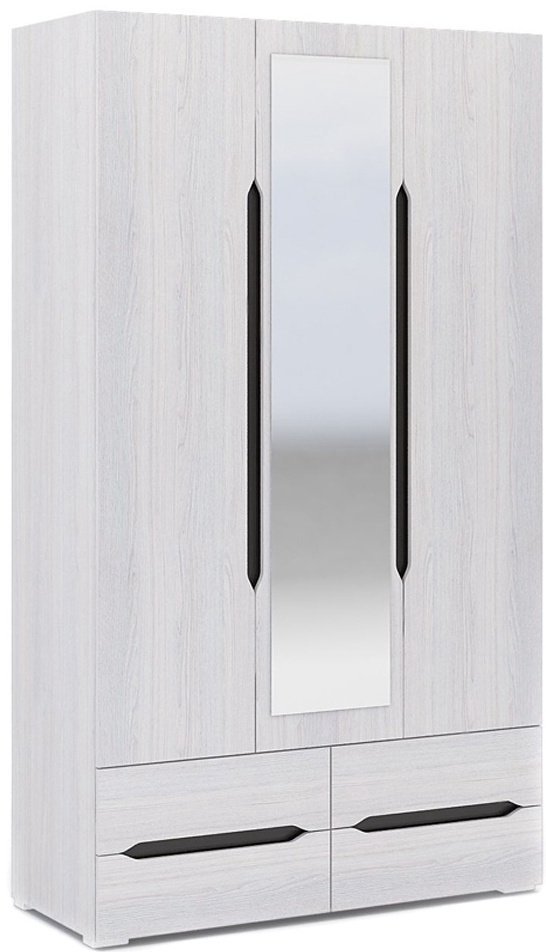 Распашной шкаф Стендмебель Валенсия, 120x220х50 см, светло серый - ForteMarket Распашной шкаф Стендмебель Валенсия, 120x220х50 см, светло серый купить,NaN