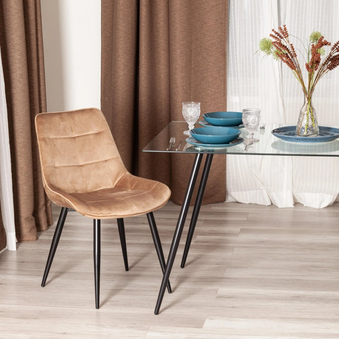 Стул Tetchair ABRUZZO 19233, 85x52x63 см, светло-коричневый купить,NaN