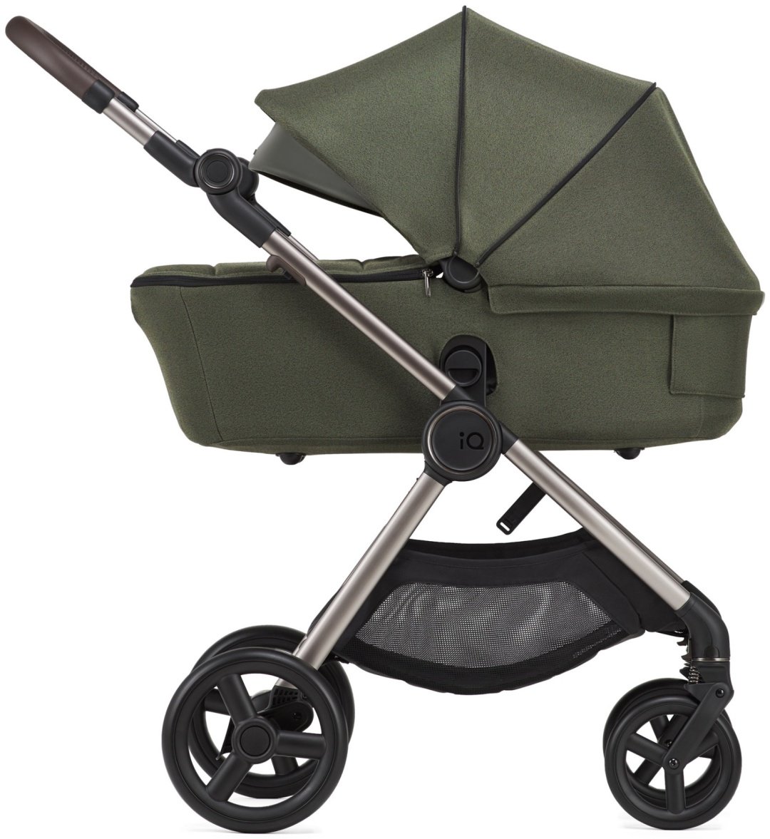 Коляска трансформер Anex New IQ-09 Premium Richi , хаки купить,0