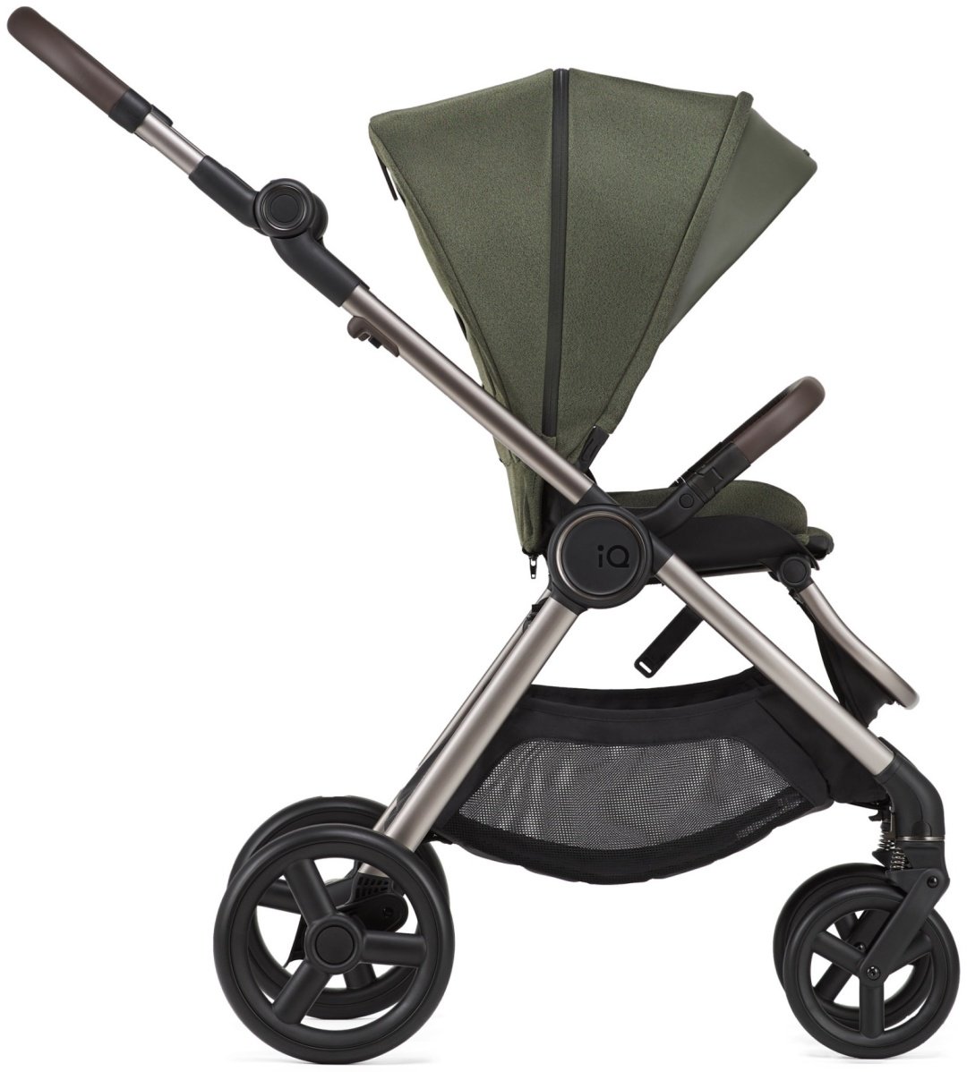 Коляска трансформер Anex New IQ-09 Premium Richi , хаки купить,0