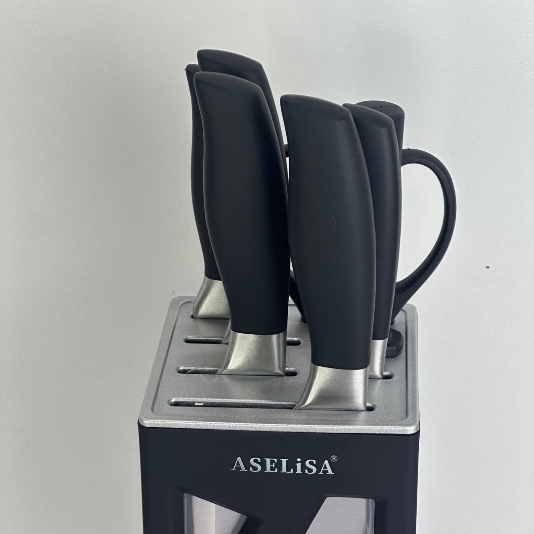 ASELISA набор ножей AL-805, лезвие: нержавеющая сталь 5 шт - ForteMarket ASELISA набор ножей AL-805, лезвие: нержавеющая сталь 5 шт купить,0