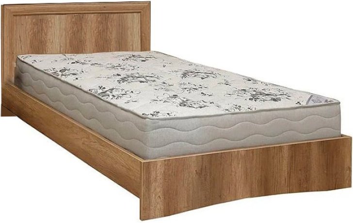 Кровать Пинскдрев Турин 90x200см темно-коричневая купить,NaN