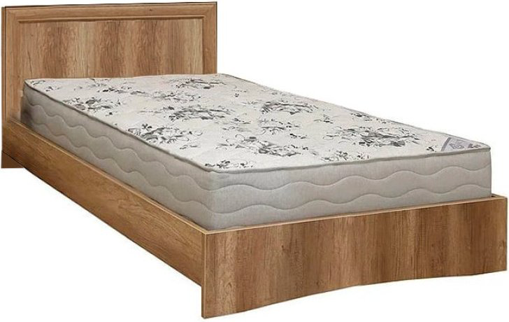 Кровать Пинскдрев Турин 90x200см темно-коричневая купить,NaN