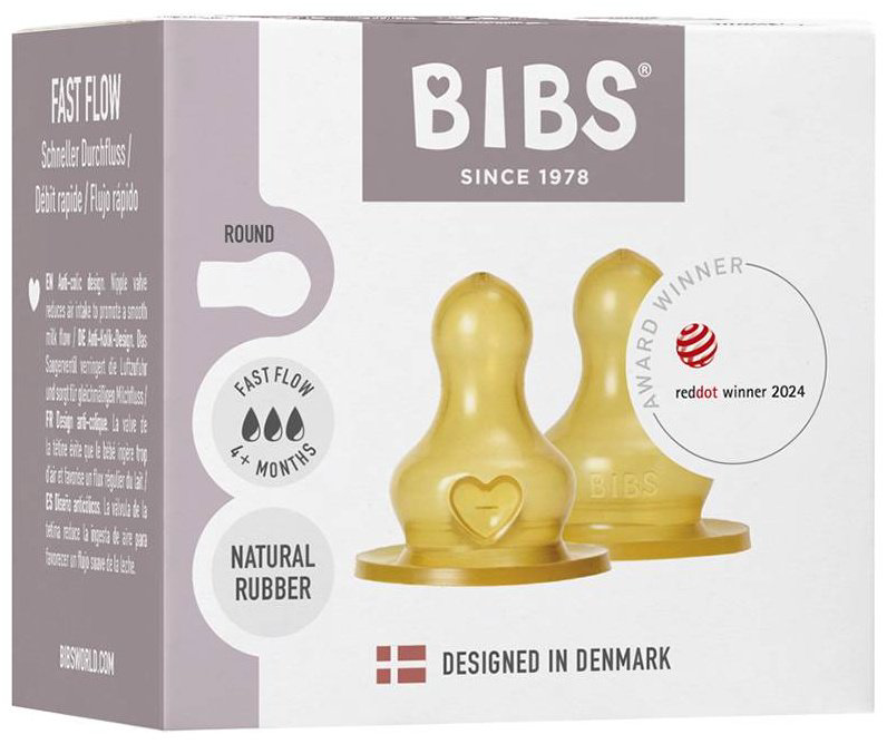 Соска для бутылочки BIBS быстрый поток, 2 шт - ForteMarket Соска для бутылочки BIBS быстрый поток, 2 шт купить,5290