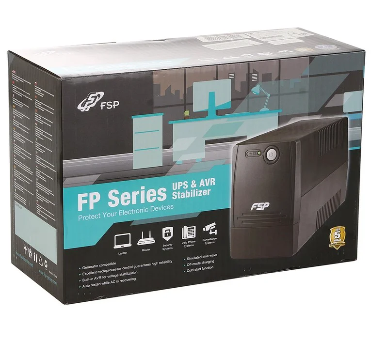 Блок бесперебойного питания FSP FP 850 PPF4801108 чёрный