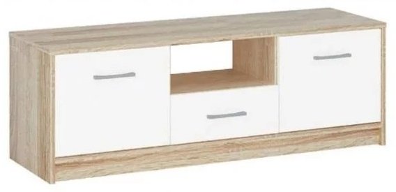 ТВ-тумба напольная ANREX Стелс 2Д1Я, 123.4x42x38 см, бежевый