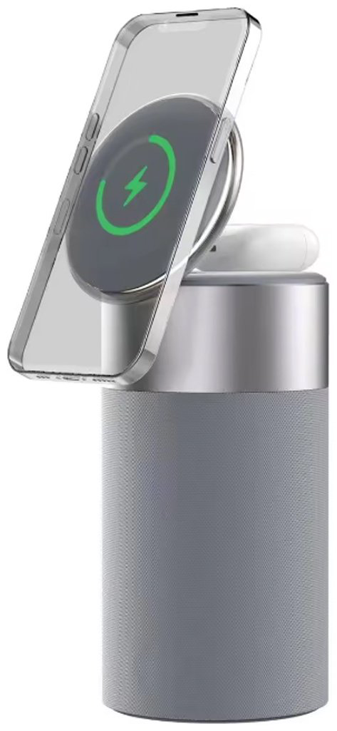 Портативная колонка OEM Sibote S02 серый купить,42000