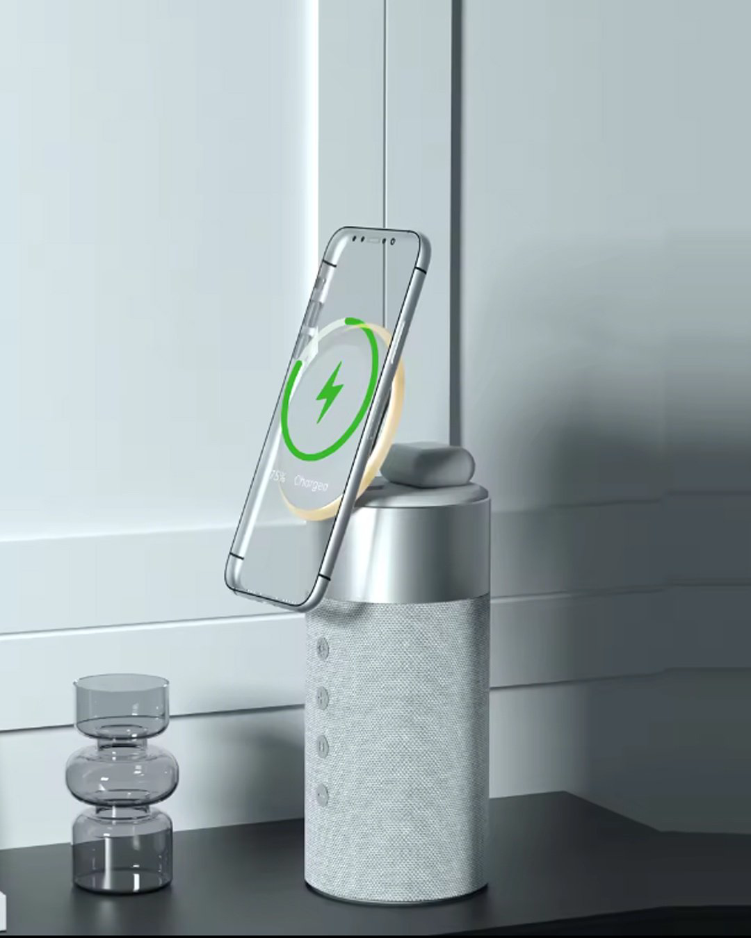 Портативная колонка OEM Sibote S02 серый купить,42000