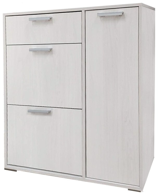 Обувница Стендмебель 2С2ЗР З/З 102x33x96см белый купить,NaN