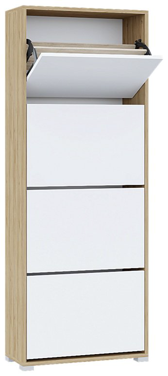 Обувница 60x25x156 см, ЛДСП купить,NaN