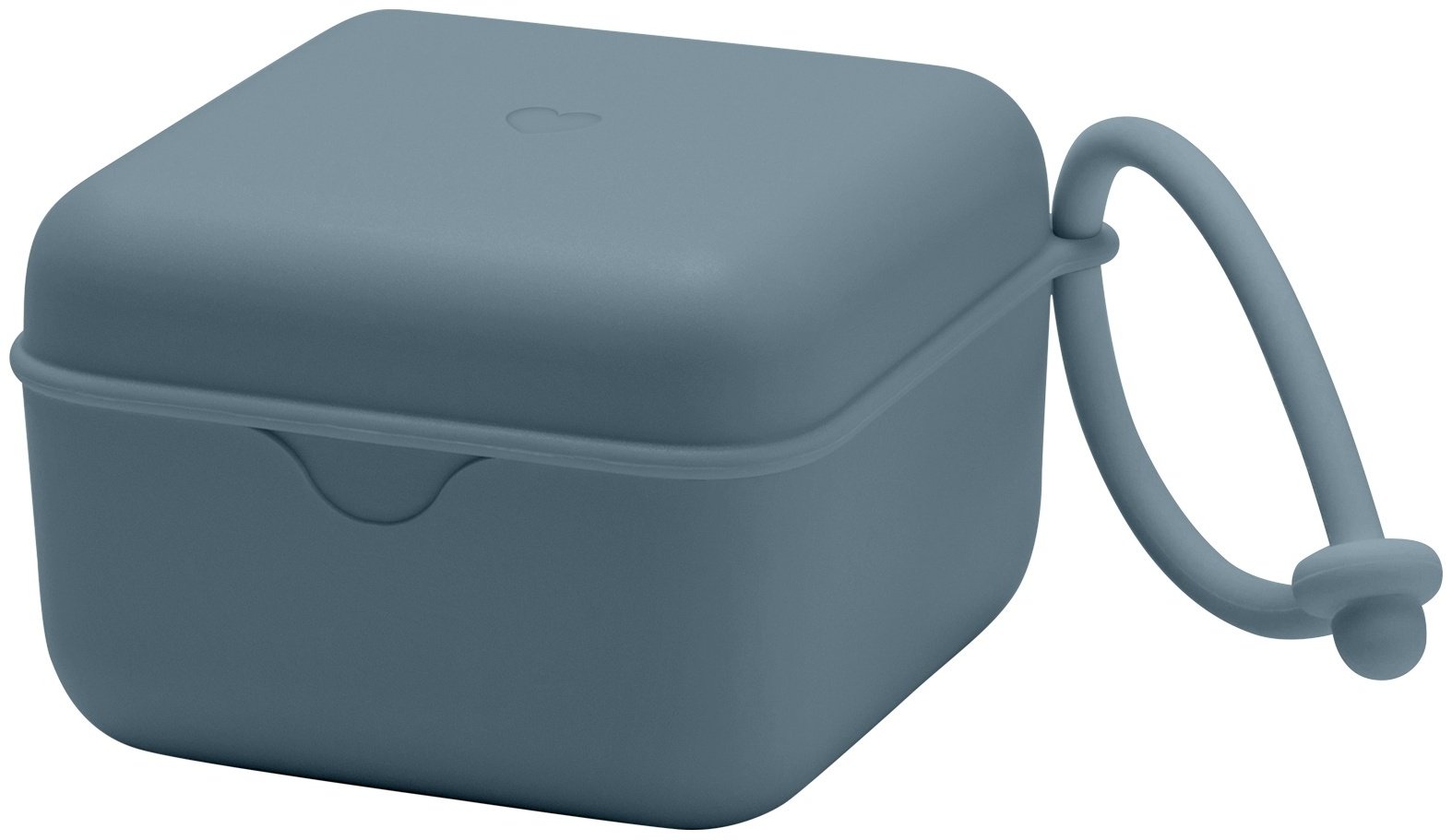 Футляр для пустышек BIBS Pacifier Box Petrol, 1 шт, бирюзовый купить,0