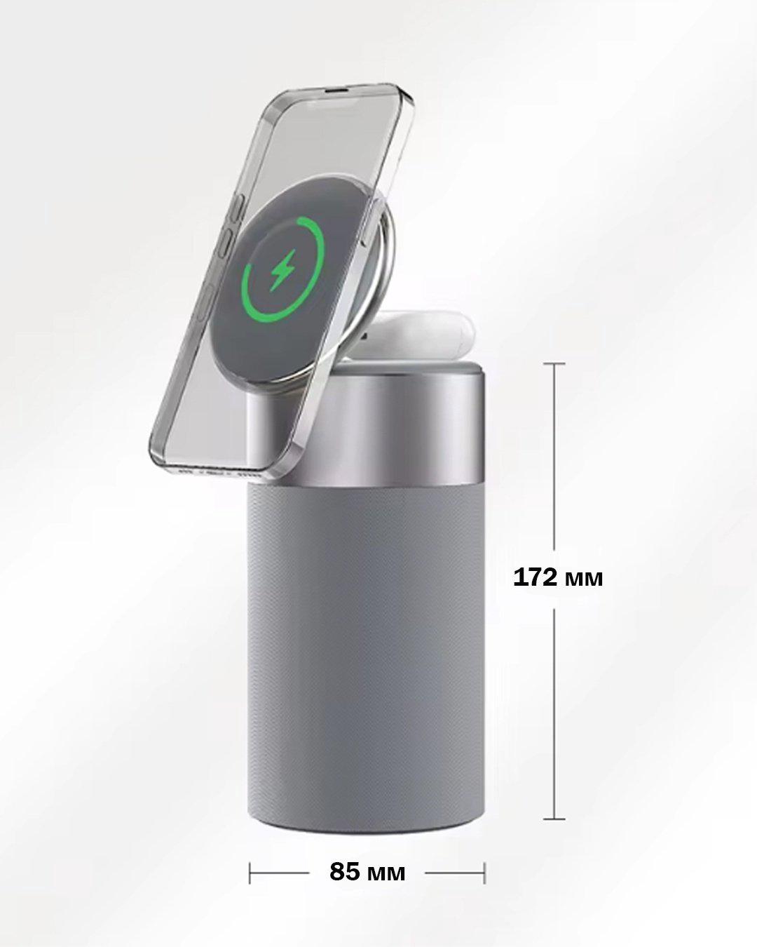 Портативная колонка OEM Sibote S02 серый купить,42000