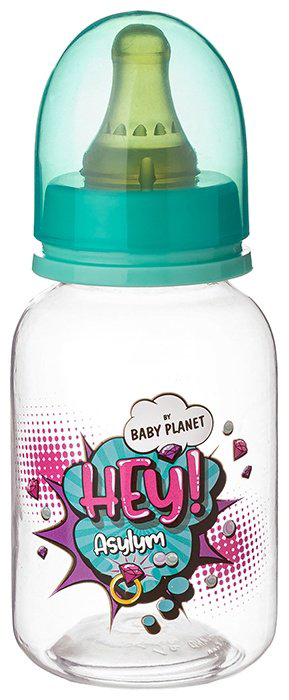 Бутылочка Baby Planet 8610/4 125 мл бирюзовый купить,NaN