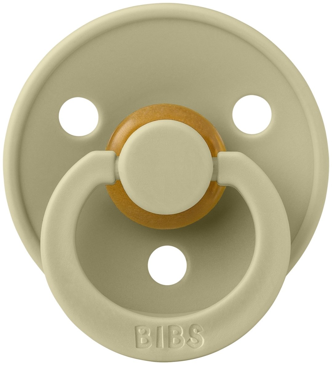 Пустышка BIBS Colour Latex Khaki 0&#43; месяцев, бежевый