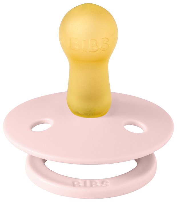 Пустышка BIBS Colour - Blossom 6+ месяцев, 1 шт, розовый