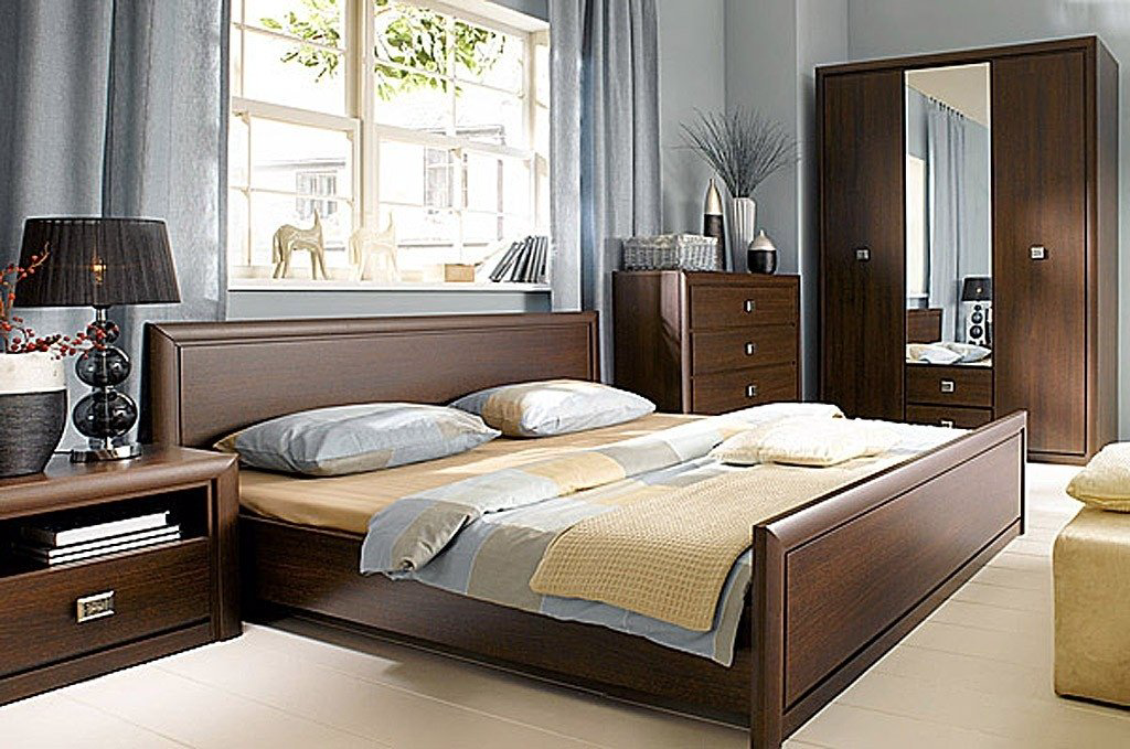 Гарнитур BRW Коен 3Д, предметов в наборе 5 шт, кровать 160х200 см, орех купить,NaN