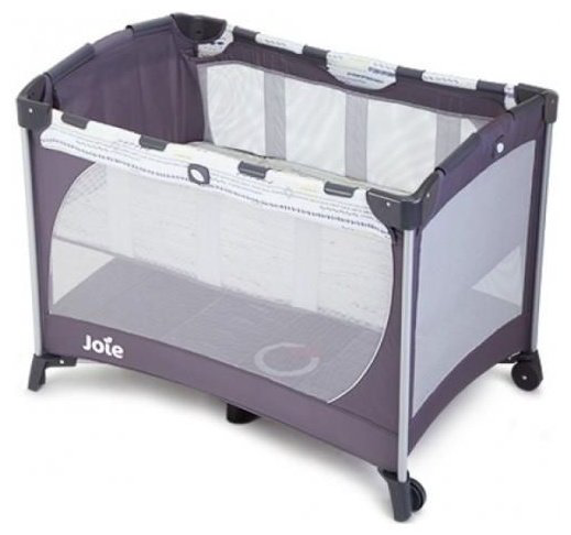 Манеж-кровать Joie Commuter Change&Snooze Linen 106x70.5x80см серый купить,71900