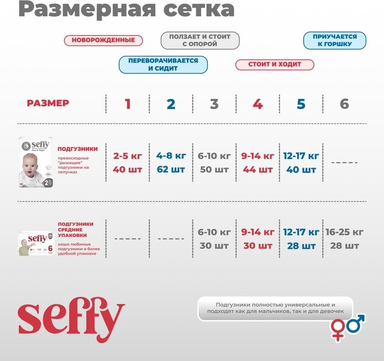 Подгузники Seffy Premium 2, 62 шт купить,5890