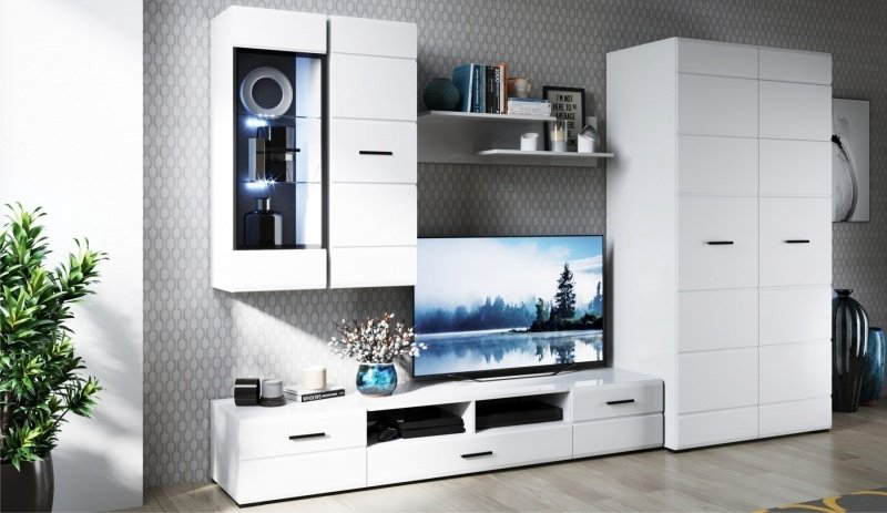 Стенка IMPERIAL Йорк 300х205х54 см, белый купить,NaN