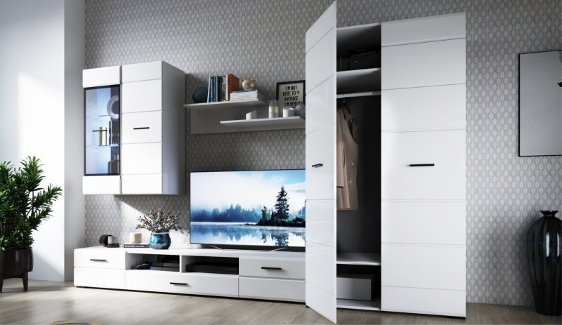 Стенка IMPERIAL Йорк 300х205х54 см, белый купить,0