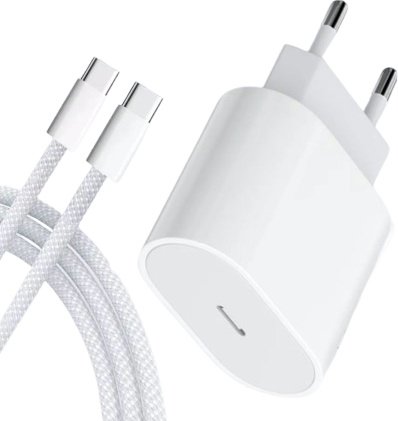 Зарядное устройство 391ECL USB Type-C белый