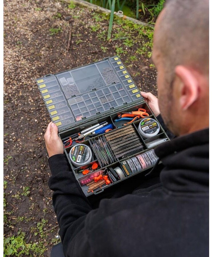 Контейнер FOX Loaded Large Tackle Box CBX096 серый купить,NaN