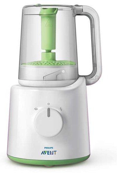 Пароварка Philips Avent SCF870/22 0.45 л. белый, зеленый, прозрачный