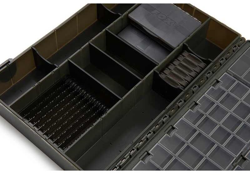 Контейнер FOX Loaded Large Tackle Box CBX096 серый купить,NaN