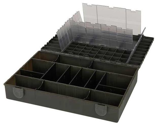 Контейнер FOX Loaded Large Tackle Box CBX096 серый купить,NaN
