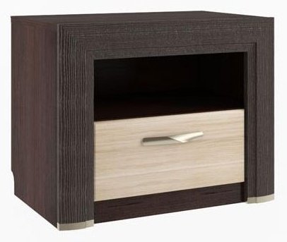 Тумба ANREX 00017247, 56x45x36 см, бежевый, коричневый