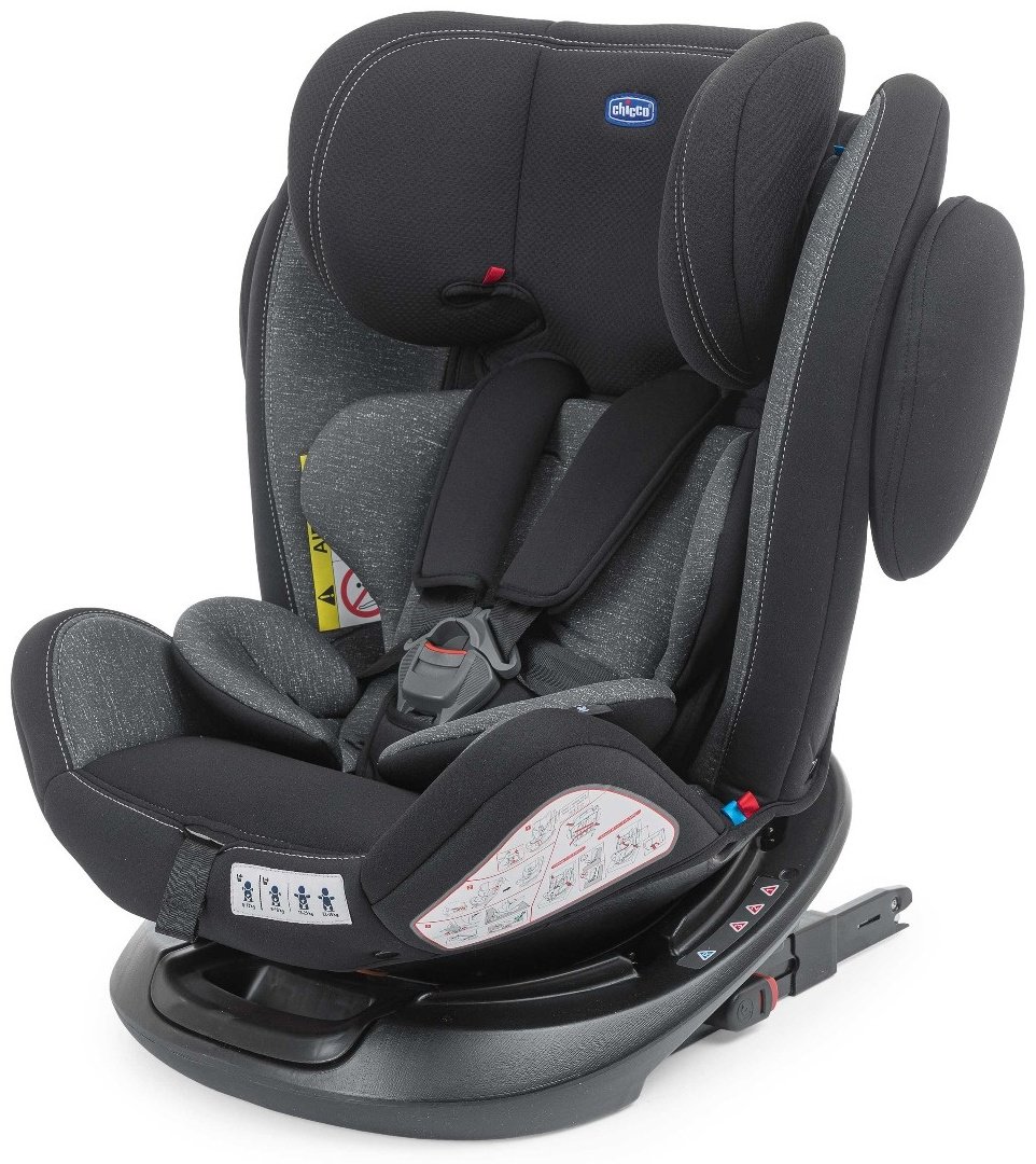 Chicco Unico 0/1/2/3 (до 36 кг) серый, черный