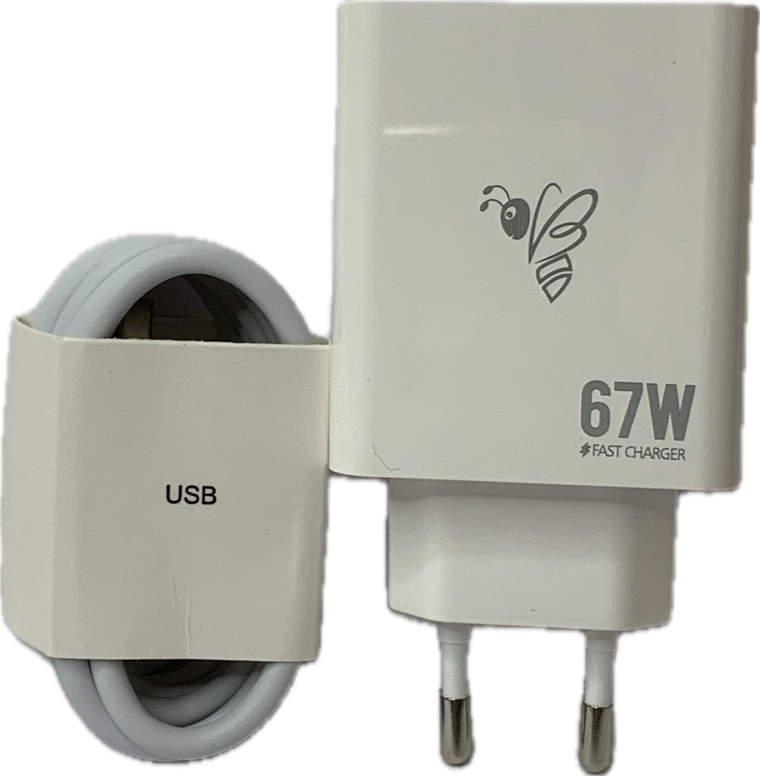 Зарядное устройство Hrolan A06 USB Type-C, USB белый купить,NaN