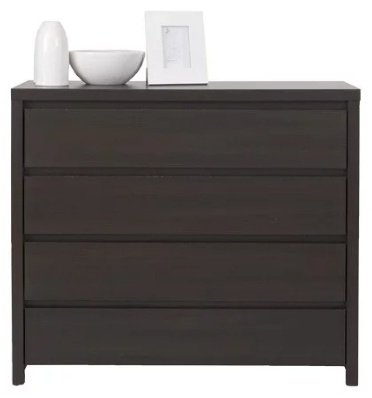 Комод BRW Каспиан KOM4S, 105x40.50x92 см, коричневый