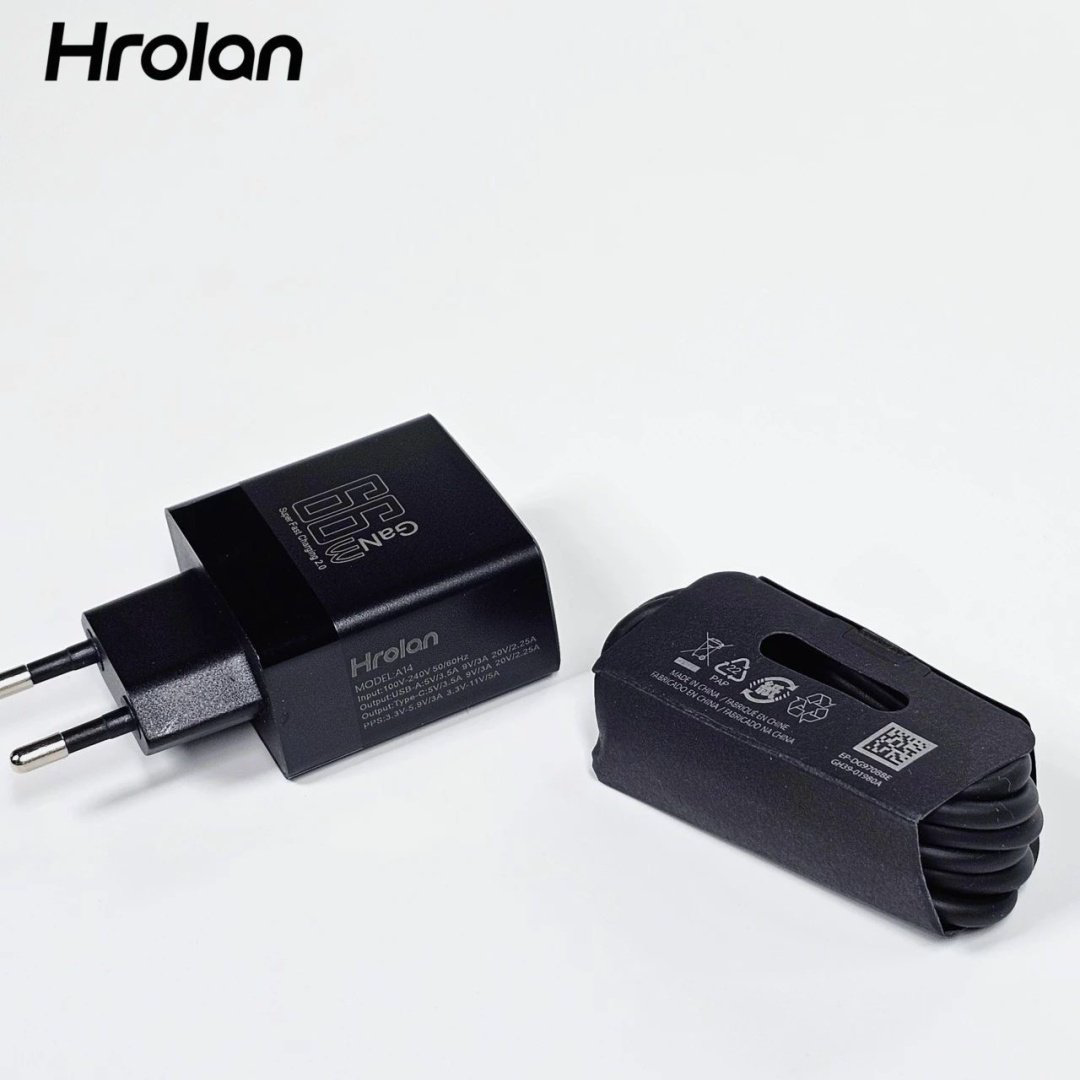 Зарядное устройство Hrolan A12 30W USB Type-C, USB черный купить,NaN