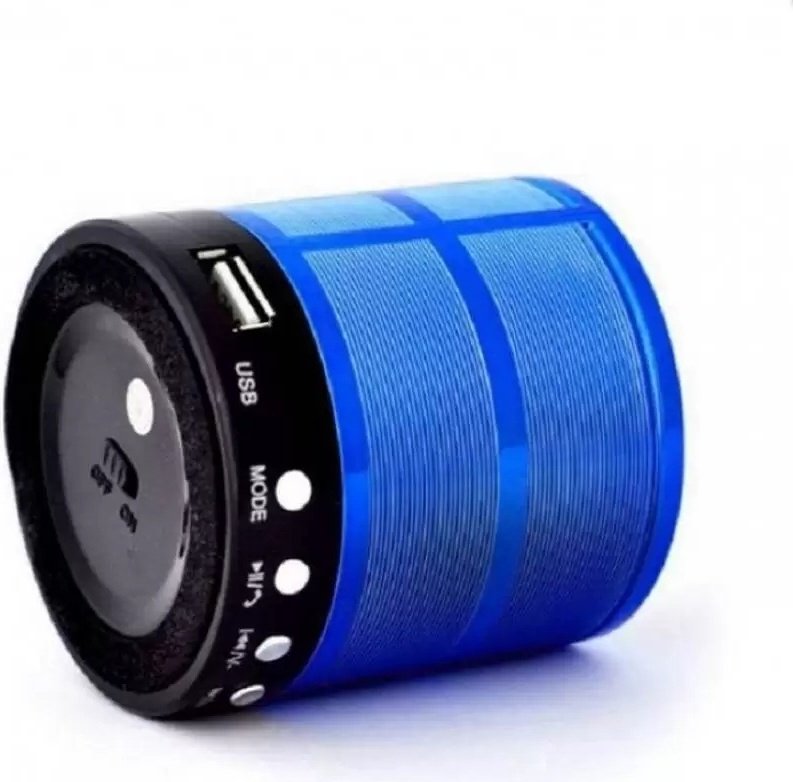 Портативная колонка Enjoy Music Mini Speaker WS-887 синий купить,0