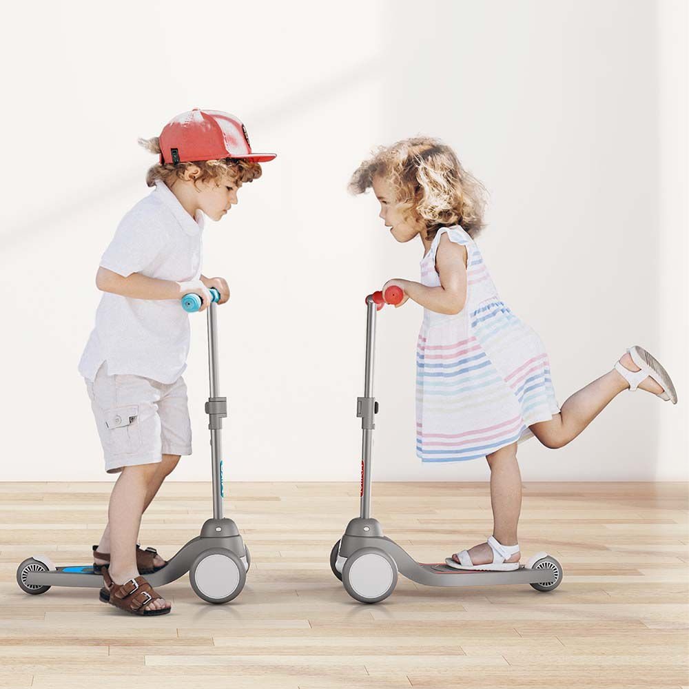 Самокат QPLAY Mika Pink розовый - ForteMarket Самокат QPLAY Mika Pink розовый купить,0