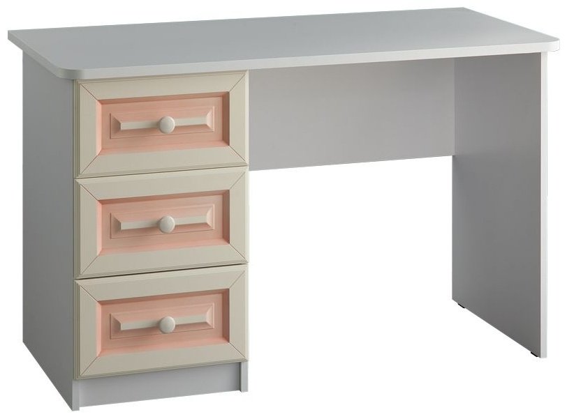 Стол письменный Мебельcон Алиса, 120х59x75.2 см, белый
