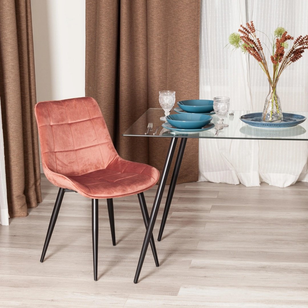 Комплект стульев Tetchair Abruzzo 8060, 85x52x63 см, бордовый купить,0