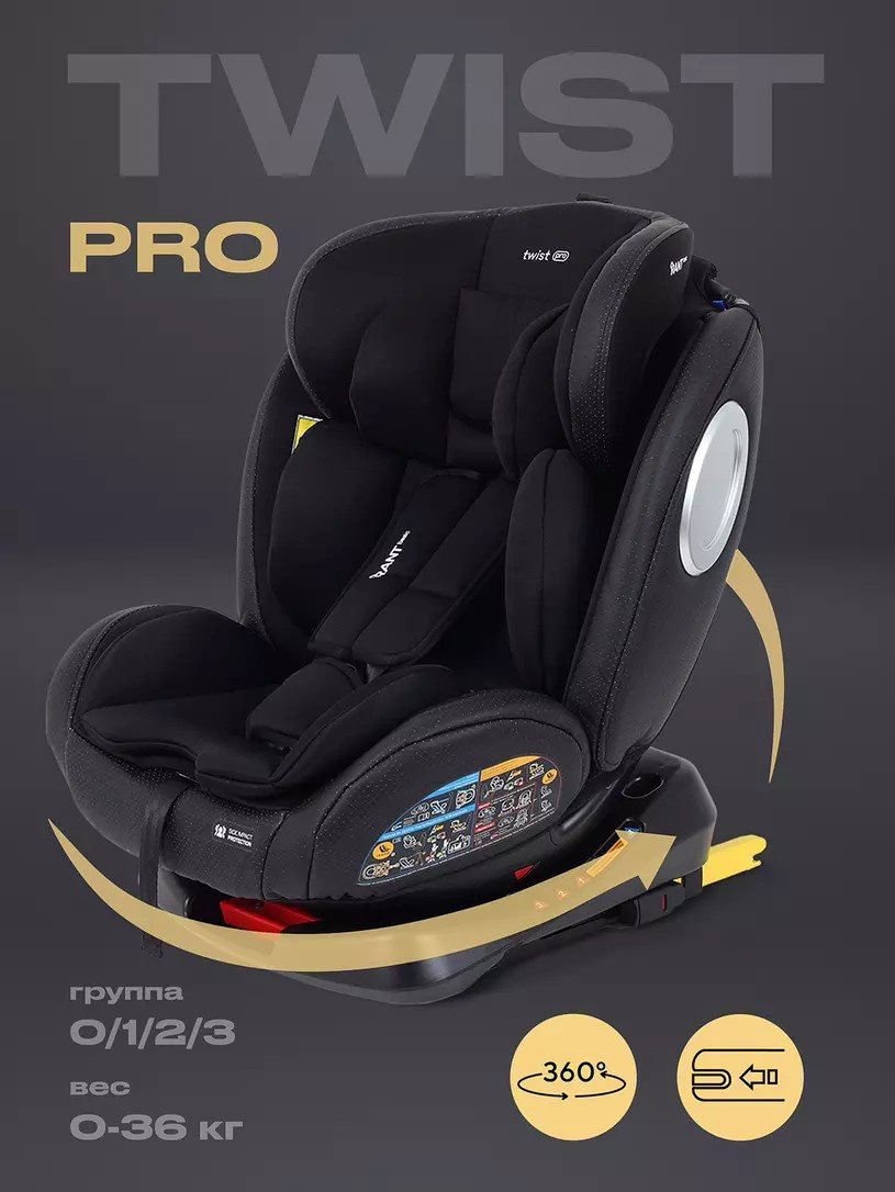 RANT Basic Twist Pro 0/1/2/3 (до 36 кг) черный купить,NaN