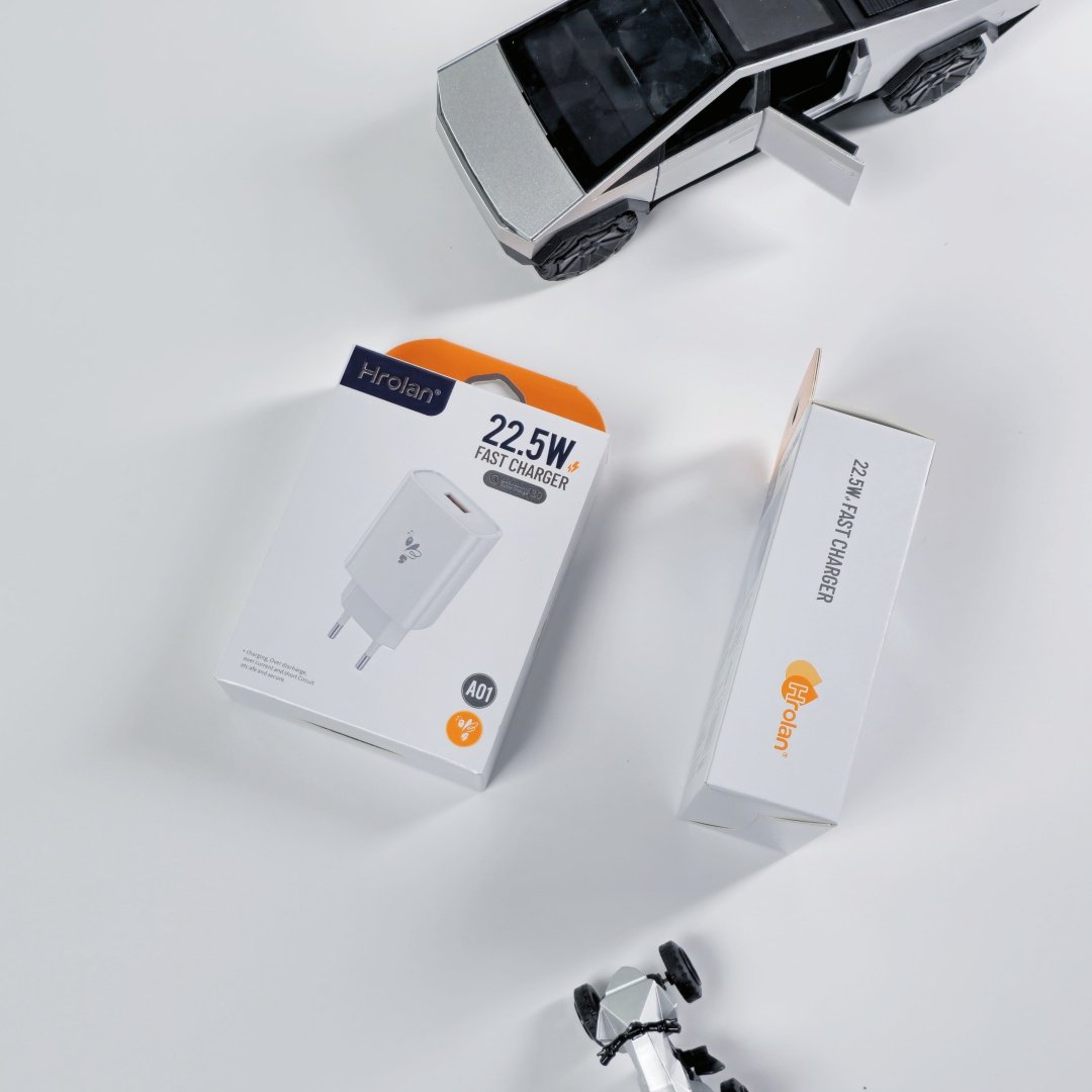 Зарядное устройство Hrolan A01 22.5W USB белый