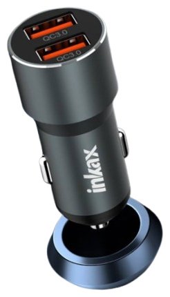 Зарядное устройство Inkax CA-06 USB серый