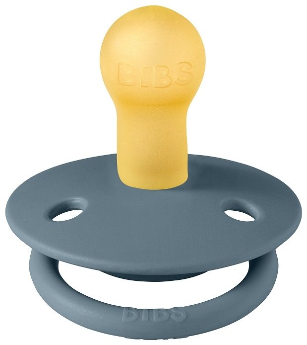 Пустышка BIBS De Lux Latex Petrol 0-6 месяцев купить,0