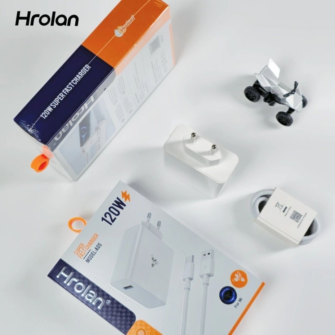 Зарядное устройство Hrolan A05 120W USB Type-C белый купить,16500