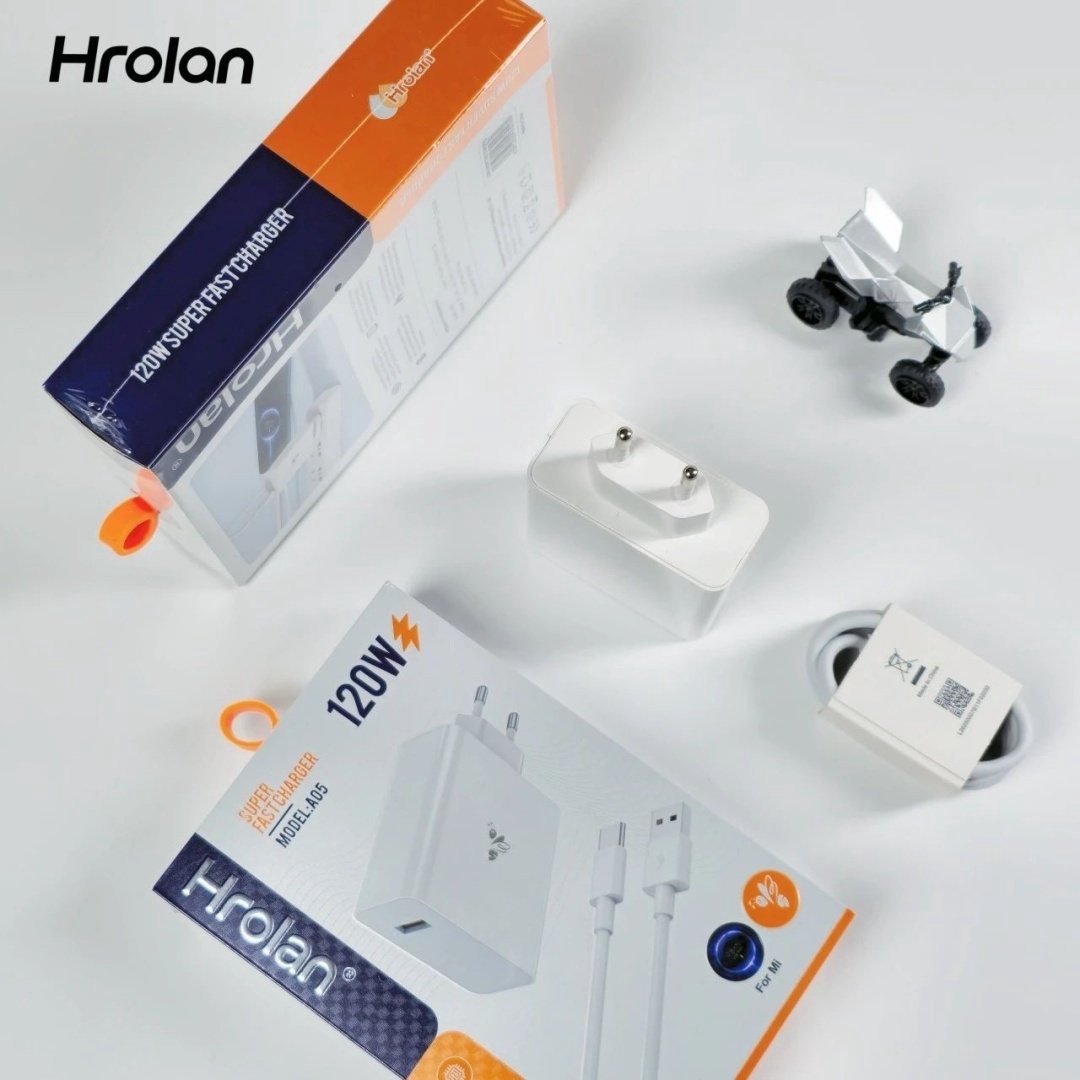 Зарядное устройство Hrolan A05 120W USB Type-C белый купить,16500