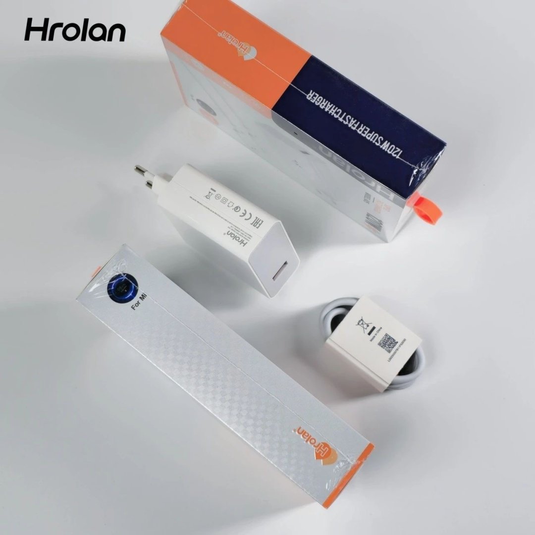 Зарядное устройство Hrolan A05 120W USB Type-C белый купить,16500