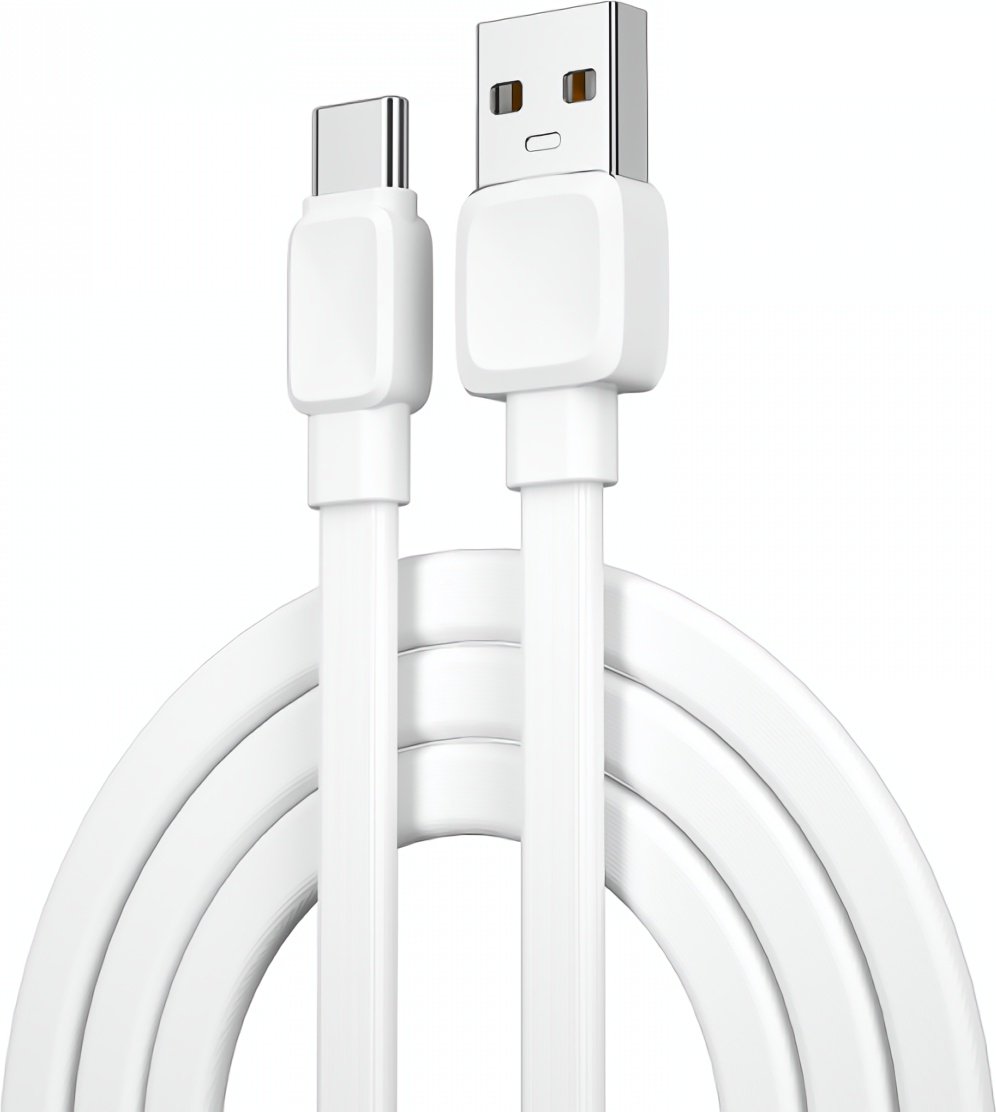 Кабель WIWU USB TypeC (F), USB Type-A (M), 1 м, белый