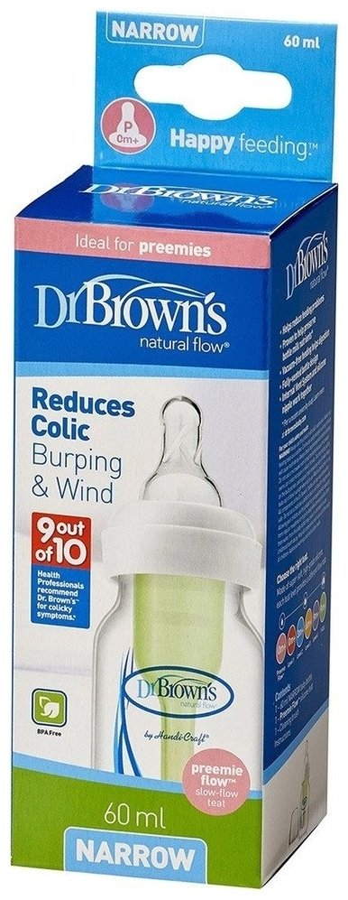 Бутылочка Dr. Browns SB2100 60 мл прозрачный - ForteMarket Бутылочка Dr. Browns SB2100 60 мл прозрачный купить,0