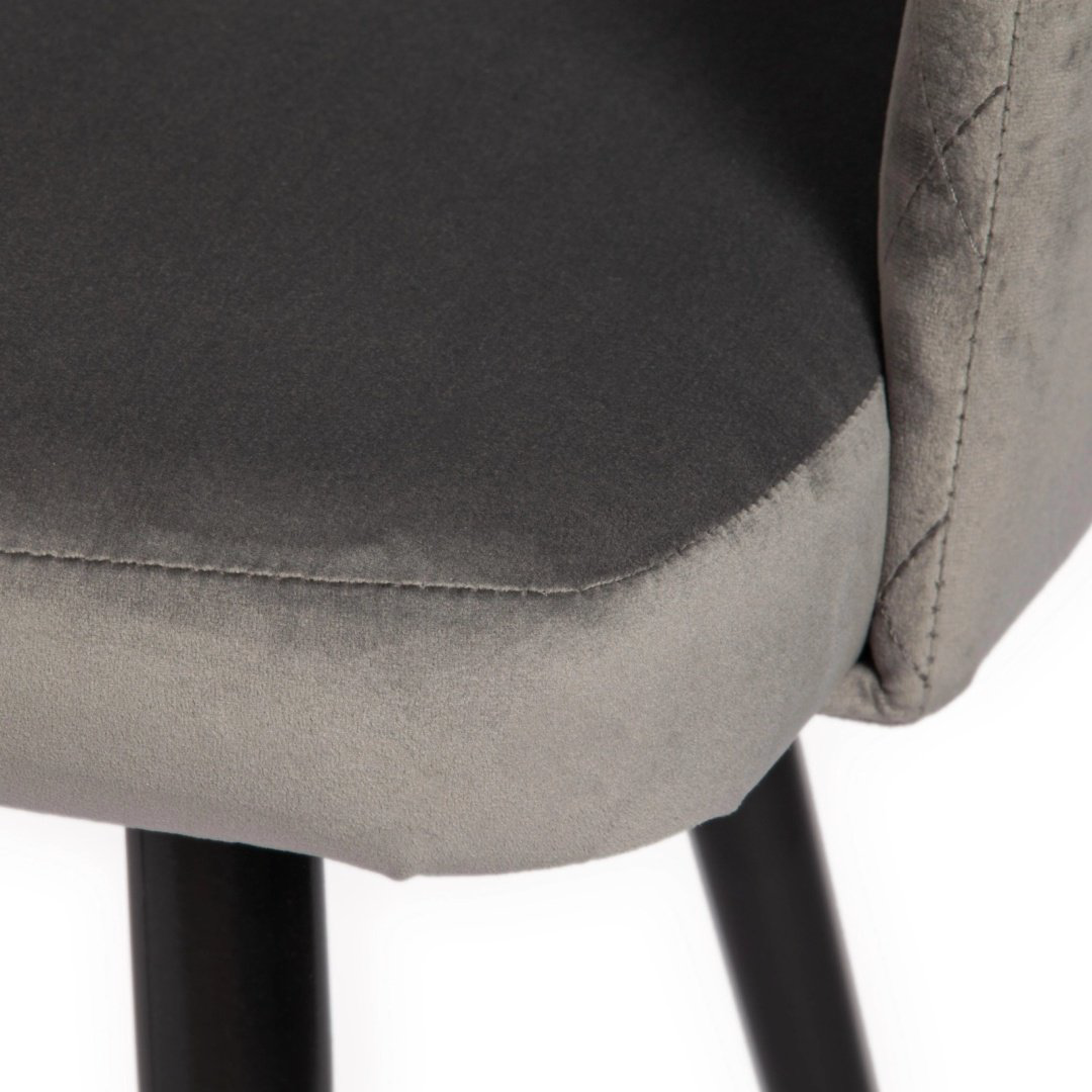 Комплект стульев Tetchair Valkyria 711, 80x55x55 см, серый купить,NaN