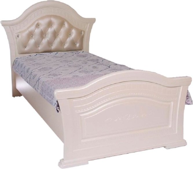 Кровать СлонимМебель Венера 90x200см бежевая купить,NaN